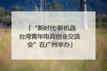 “新时代·新机遇 台湾青年电商创业交流会”在广州举办