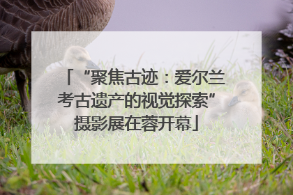 “聚焦古迹：爱尔兰考古遗产的视觉探索”摄影展在蓉开幕