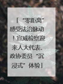 “零距离”感受法治脉动！宣威检察迎来人大代表、政协委员“沉浸式”体验