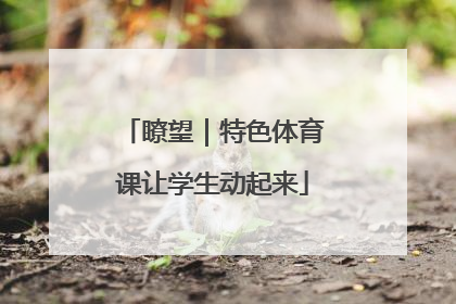 瞭望｜特色体育课让学生动起来