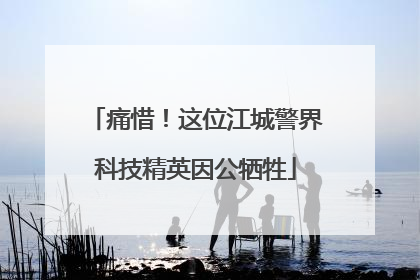 痛惜！这位江城警界科技精英因公牺牲