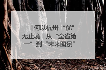 何以杭州·“优”无止境｜从“全省第一”到“未来图景” 余杭加速航行