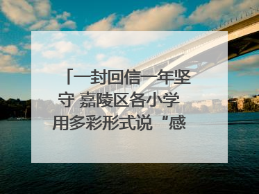 一封回信一年坚守 嘉陵区各小学用多彩形式说“感恩”｜风起之江 扶摇直上
