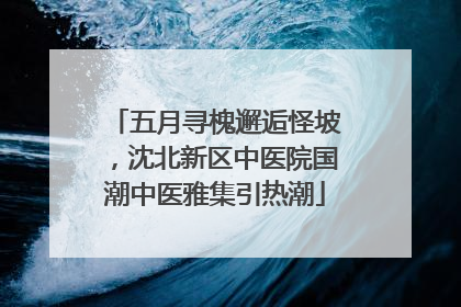 五月寻槐邂逅怪坡，沈北新区中医院国潮中医雅集引热潮