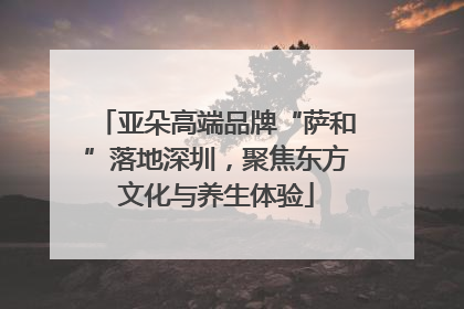 亚朵高端品牌“萨和”落地深圳，聚焦东方文化与养生体验