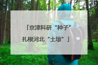 京津科研“种子”扎根河北“土壤”