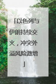 以色列与伊朗持续交火，冲突外溢风险激增