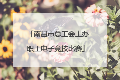 南昌市总工会主办职工电子竞技比赛