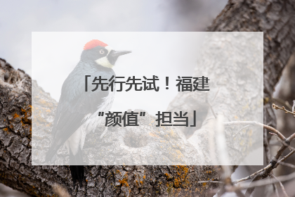 先行先试！福建“颜值”担当