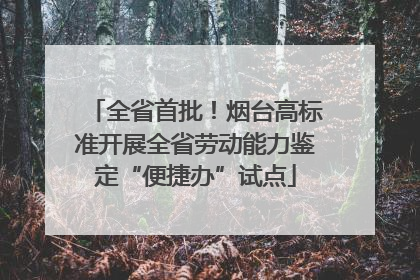 全省首批！烟台高标准开展全省劳动能力鉴定“便捷办”试点