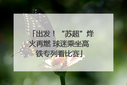 出发！“苏超”烽火再燃 球迷乘坐高铁专列看比赛