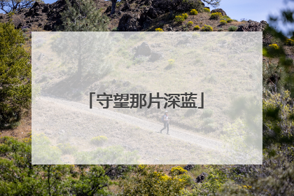 守望那片深蓝