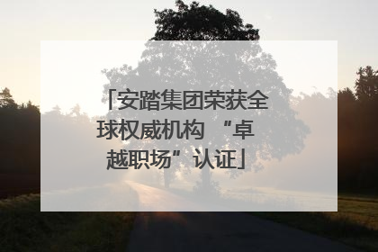 安踏集团荣获全球权威机构 “卓越职场”认证