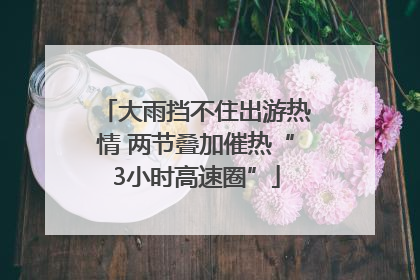 大雨挡不住出游热情 两节叠加催热“3小时高速圈”