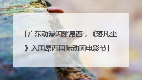广东动漫闪耀昂西，《落凡尘》入围昂西国际动画电影节