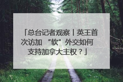 总台记者观察丨英王首次访加 “软”外交如何支持加拿大主权？