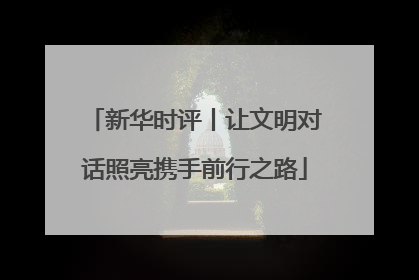 新华时评丨让文明对话照亮携手前行之路