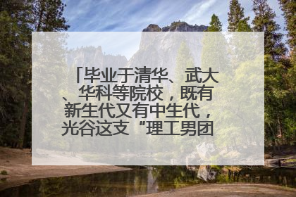 毕业于清华、武大、华科等院校，既有新生代又有中生代，光谷这支“理工男团”为何“出道”？