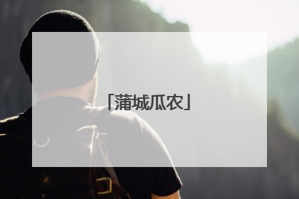 蒲城瓜农