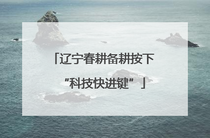 辽宁春耕备耕按下“科技快进键”