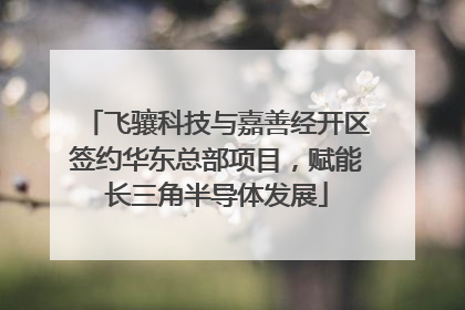飞骧科技与嘉善经开区签约华东总部项目，赋能长三角半导体发展