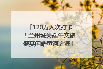 120万人次打卡！兰州城关端午文旅盛宴闪耀黄河之滨
