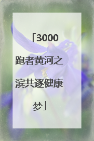 3000跑者黄河之滨共逐健康梦
