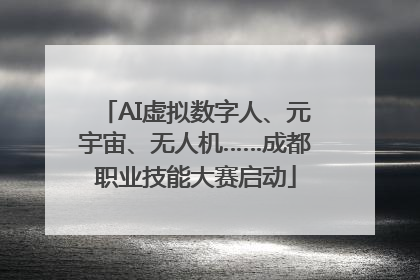 AI虚拟数字人、元宇宙、无人机……成都职业技能大赛启动